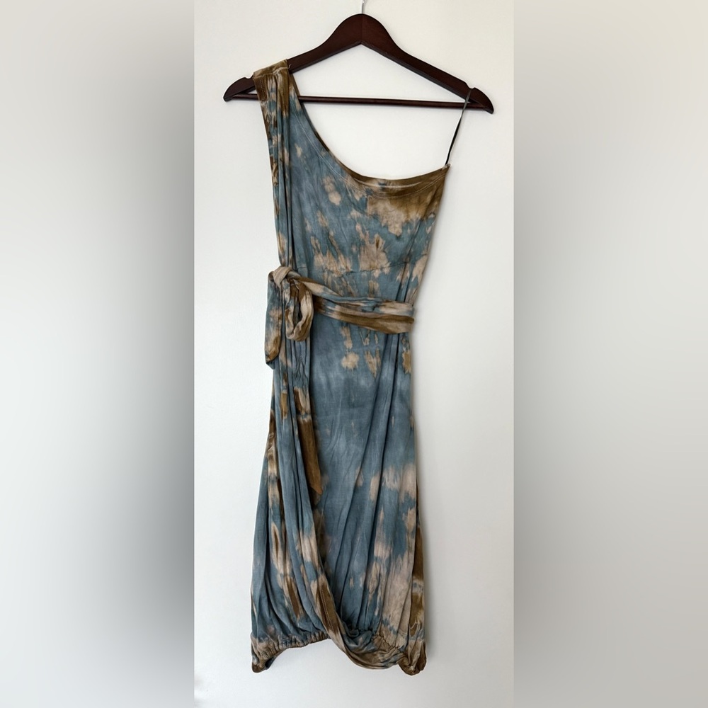 Elegant Balinese Handmade Tie-Dye Dress (NEW)